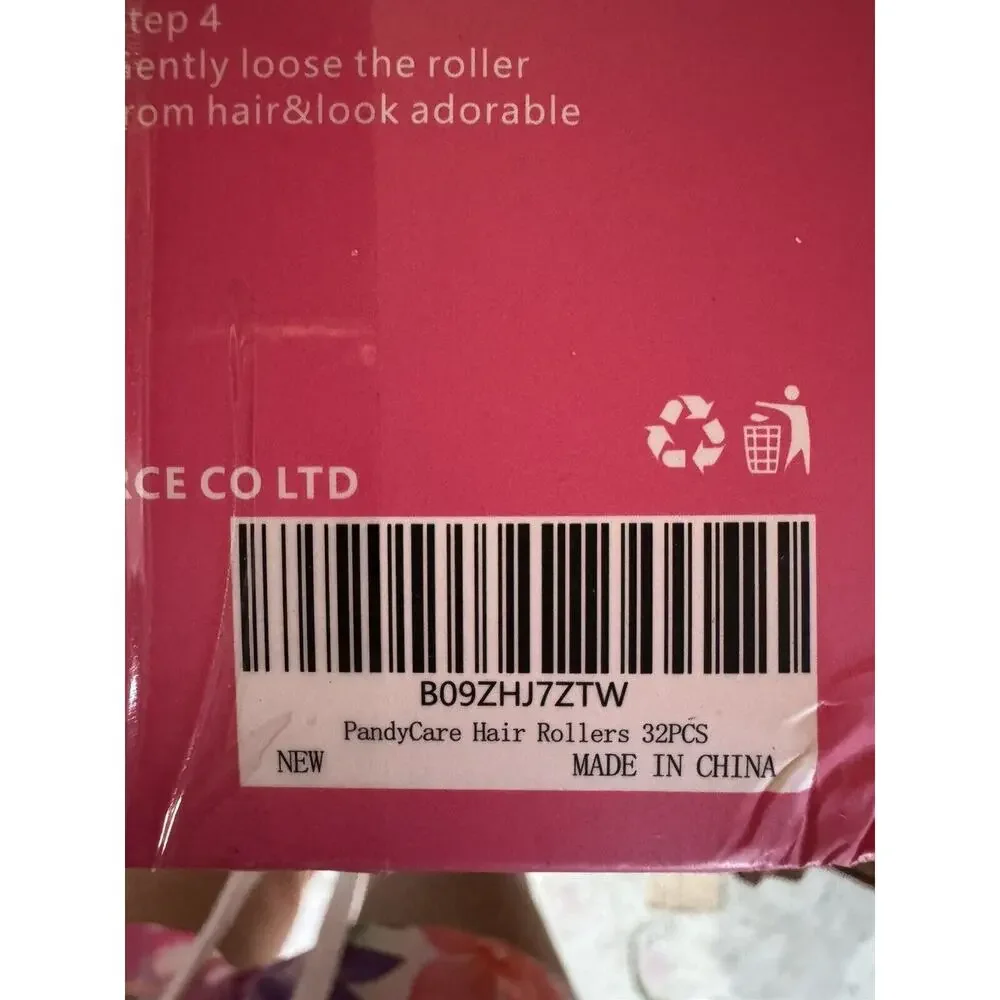 PANDY CARE Self Grip Roller Set 3Sizes- 32 Rollers, bag, Clips and Comb!‎ NIB